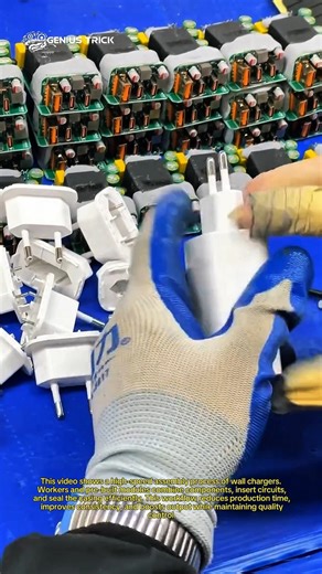 This Factory Is Assembling Chargers Insanely Fast ⚡ You Won’t Believe The Speed!