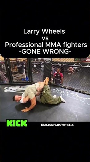Bodybuilder Larry Wheels vs PRO MMA Fighters #ufc #fighting #viral #MMA