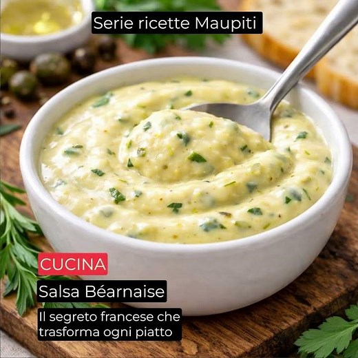 Salsa Béarnaise fatta in casa – La ricetta classica francese cremosa e perfetta