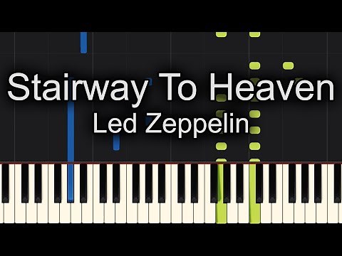 Stairway To Heaven Piano - How to Play Led Zeppelin Stairway To Heaven Piano Tutorial!