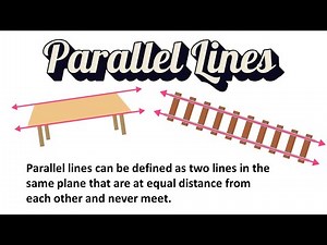 What are parallel Lines?