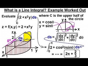 Calculus 3: Line Integrals (10 of 44) What is a Line Integral? [2+(x^2)y]ds Example (Worked Out)