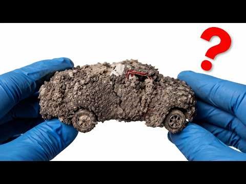 I Cleaned a Very Dirty Toy Car | Satisfying ASMR