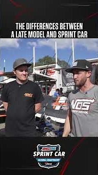 RTJ and Justin Grant explain the big differences between a Sprint car and Late Model #USAC