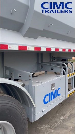 CIMC Tri Axle Semi Dump Trailers for Sale