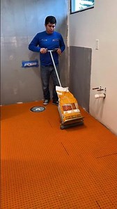 Ditra uncopling peel stick #tile #construction