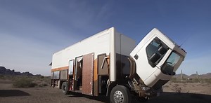 Amazing Custom Box Truck Is Both Mobile Workshop and Tiny Home on Wheels