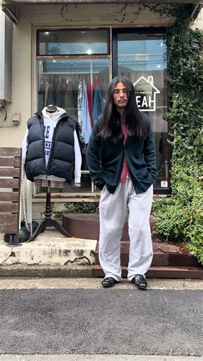 60〜70年代のSir Pendletonウールニットシャツジャケット