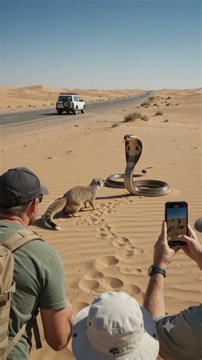 🔥 Cobra vs Mongoose in the Desert | Ultimate Wildlife Face-Off Caught on Camera