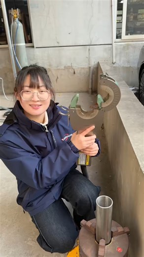 Weld 360° without dead angles. #Clean room Piping #Chemical Piping #Water Treatment #Welding