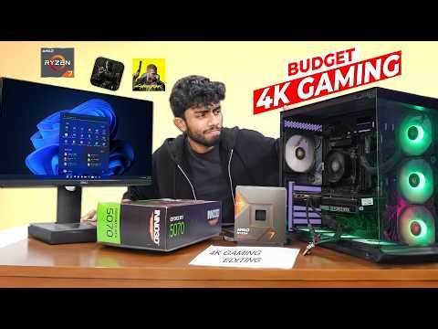 I Build Budget 4K Gaming PC! 🤯 Possible in 2026? Gaming & Editing Test - Ryzen 7 8700G & RTX 5070