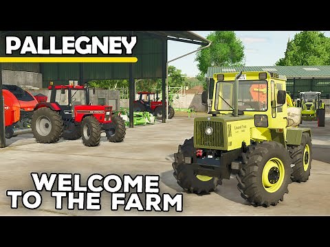 WELCOME TO THE FARM! | Pallegney Farming Simulator 25 - Episode 1
