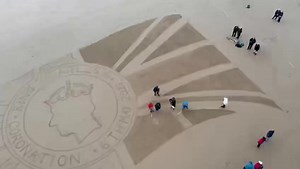 57K views · 3.8K reactions | The finished result!!  Thank you to all the volunteers who helped us create this wonderful sand art to mark The King’s Coronation yesterday along with the fabulous Soul2Sand  Well done to all who took part! | Bamburgh Castle | Facebook