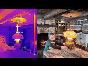 🔥 Oil Lamp Safety in My 1800s Log Cabin | What You Need to Know 🔥. ￼