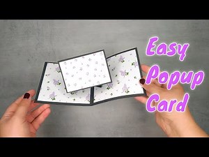 ☘ DIY Carte popup facile ! Tuto comment faire une carte popup pour photo ou message ! ☘