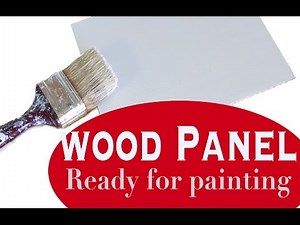 How to Gesso Artists' Wood Panel