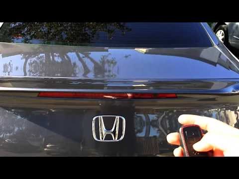 Fix: Honda Trunk won't open with Smart Entry Remote - Valet Switch