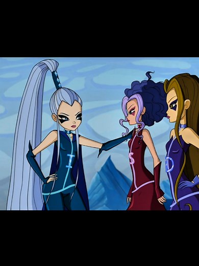Trix Descobrindo Icy e Sua Irmã no Winx Club
