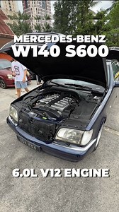 52K views · 1.1K reactions | V12 W140 Mercedes-Benz S600 #mercedes #mercedesbenz #w140 #v12 #s600 | Car Buddie Malaysia | Facebook
