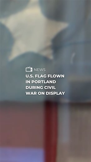 The Oregon Historical Society is displaying a unique, historic flag for a limited time in honor of the Fourth of July. Find the full story on the FOX 12 app. | FOX 12 Oregon