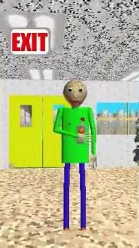 BALDI HAS TAKEN OVER EVERYONE AT SCHOOL #shorts #shortsvideo #baldi #baldisbasics #horror