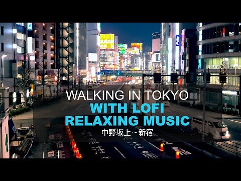 [ 4k ] Relaxing walk in Tokyo | Nakanosakaue - Shinjuku
