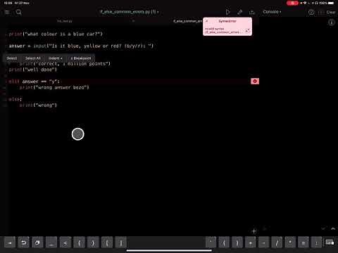 Python Invalid Syntax if / else common errors