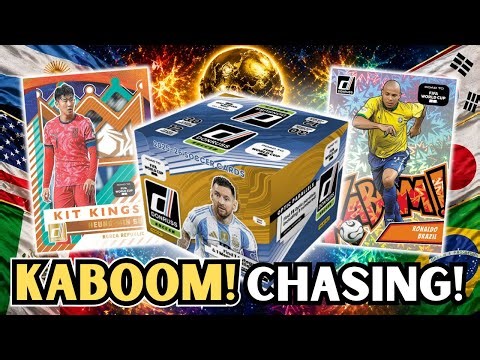 Opening a Panini Donruss Road to World Cup 2026 hobby box!