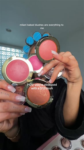 Affordable Milani Cosmetics Baked Blushes Review