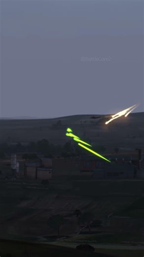 Stealth F-117 Hunted by ZSU-23-4 Anti-aircraft Tank - Military Simulation ArmA 3