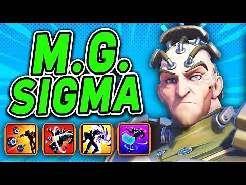 Machine Gun Sigma is *MUST HAVE* Build | Stadium Overwatch