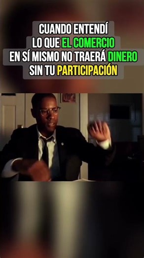 El mercado no te da dinero, tú tienes que ir a buscarlo