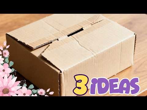 Turning Old Cardboard Boxes into Something Useful