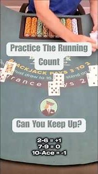 Blackjack Running Count Practice Rounds