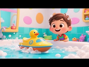 Splish Splash – The Magic Bath Song | Popular Nursery Rhyme | Educational Kids Songs