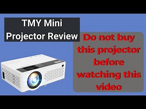THIS is One of The BEST Projectors I've Found - TMY Mini Projector Review