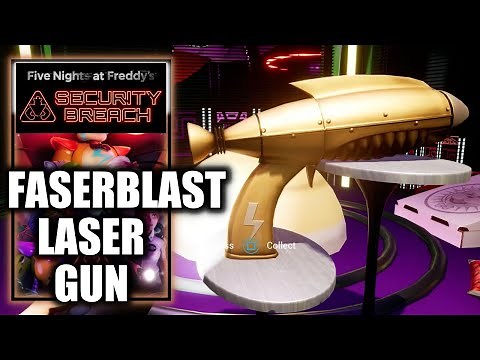 FNAF Security Breach – Aquire Fazer Blast Laser Gun - Use the Party Pass to access Fazer Blast