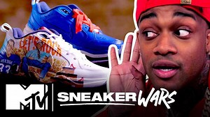187K views · 1.8K reactions | This week’s customizers go HEAD TO HEAD to see who can customize the ultimate dad shoe, the Nike Monarch. Which custom shoe would you add to your collection?  | Nick Cannon Presents: Wild 'N Out | Facebook