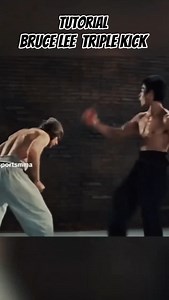 Master Bruce Lee Triple Kick Tutorial 💥⚡ . . . #brucelee #jeetkunedo #triplekick #tutorial #training #viralreels #trendingreels #reels | Sunil Chang
