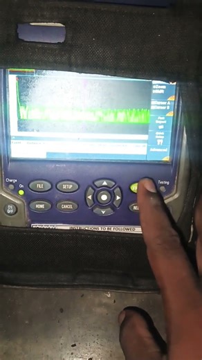 optical fibre OTDR Riyal tame me kaise Dale kaise nikale #fiberopticinternet #fiberfast #f