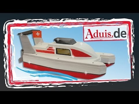 Speedboat Panic - Instructions for the ship model (model boat) - Kit