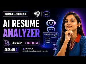 Built an AI Resume Analyzer in Python | LLM App #1 of 150