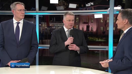 SWR - Die Wahl: Gordon Schnieder (CDU) und Alexander Schweitzer (SPD)