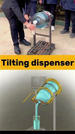 Tilting Dispenser – Mechanical Design#Engineering #Mechanical #HowItWorks #TechEducation #Mechanics