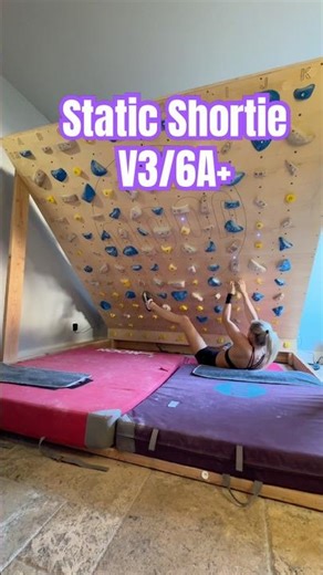 Static Shortie, V3/6A+ - 2025 Mini MoonBoard with Sierra Blair