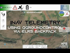 INAV Telemetry using QGroundcontrol app via ELRS Backpack