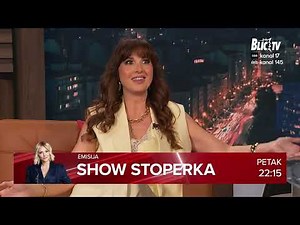 Ovog petka u 22:15 u SHOW STOPERKA stižu Aleksandra Radović i Boris Režak!
