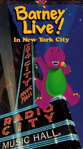 NostalgiaWun on Instagram: "Barney Live! in New York City 1994 #nostalgia #throwback #childhoodmemories #barney #barneylive"