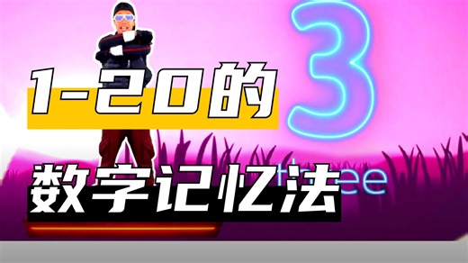 【小学主题词汇歌1】Pre A1 03 11-20数字歌说唱！