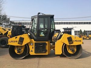 [Hot Item] Hydraulic Drive Road Roller Ltc210 10 Tons Lutong Double Drum Compactor Asphalt
